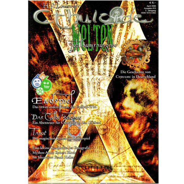 Cthuloide Welten 10 – Zeitschrift für Rollenspiel Cthulhu aus 2006
