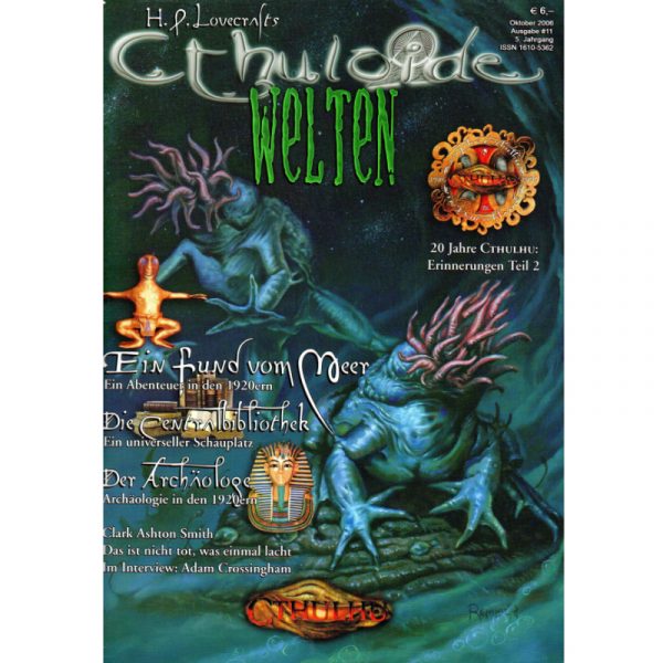 Cthuloide Welten 11 – Zeitschrift für Rollenspiel Cthulhu aus 2006
