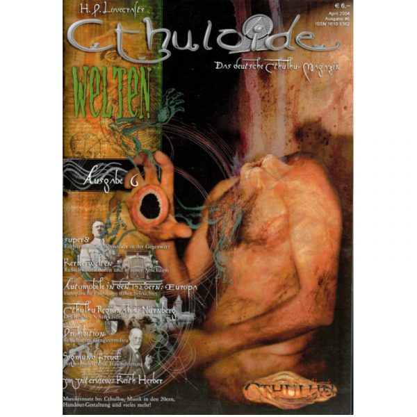 Cthuloide Welten 6 – Zeitschrift für Rollenspiel Cthulhu aus 2004