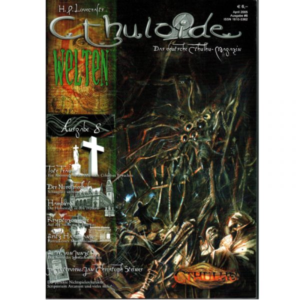 Cthuloide Welten 8 – Zeitschrift für Rollenspiel Cthulhu aus 2005