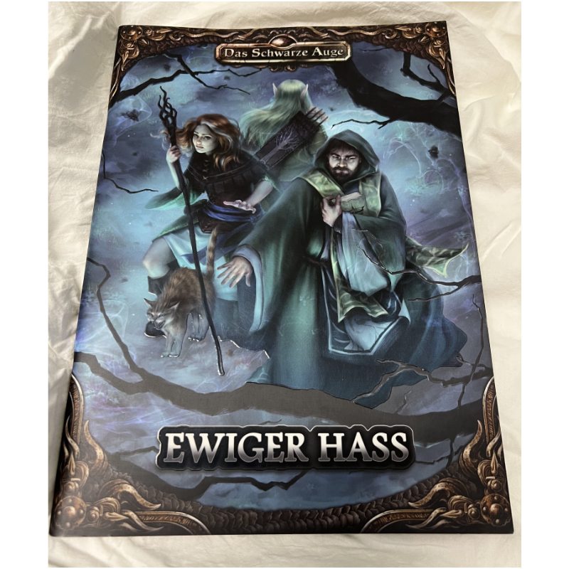 Ewiger Hass - Ein vergriffenes Gruppenabenteuer für Das Schwarze Auge Regelversion DSA5 zum Spiel in den streitenden Königreichen