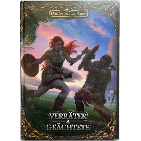 Verräter & Geächtete - Gruppenabenteuer Abenteuersammelband - Das Schwarze Auge DSA5 - OVP