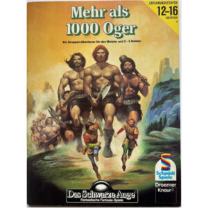 Mehr als 1000 Oger Abenteuer 009 DSA2 Das Schwarze Auge - Original von 1988