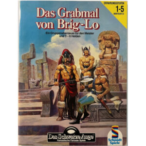 Das Grabmal von Brig-Lo - Abenteuer 022 Gruppenabenteuer Das Schwarze Auge Regelversion DSA2 - Original von 1990