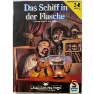 Das Schiff in der Flasche Abenteuer 034 Soloabenteuer Das Schwarze Auge DSA2 - Original von 1991