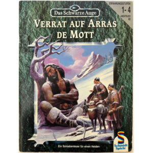 Verrat auf Arras de Mott Abenteuer 040 - Soloabenteuer Das Schwarze Auge Regelversion DSA3 - Original von 1992