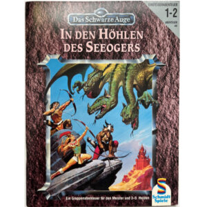 In den Höhlen des Seeogers Abenteuer 044 Gruppenabenteuer Das Schwarze Auge Regelversion DSA3 Schmidt-Spiele-Version - Original von 1993