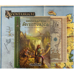 Geographia Aventurica - Die Welt des schwarzen Auges - Spielhilfe Aventurische Regionen Das Schwarze Auge Regelversion DSA4