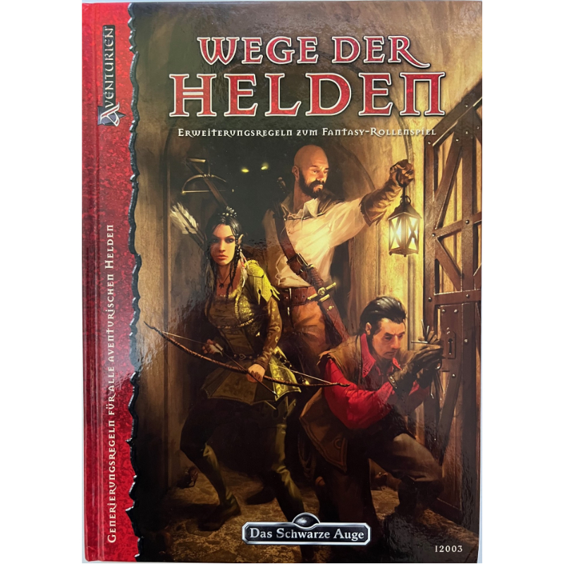 Wege der Helden Das Schwarze Auge Regelwerk Regelversion DSA4 - Zweitauflage Original von 2008
