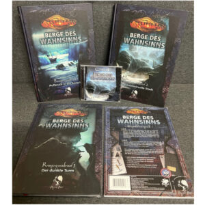 Berge des Wahnsinns - Komplette dreiteilige Cthulhu Kampagne, Meisterschirm Hardcover und CD - OVP