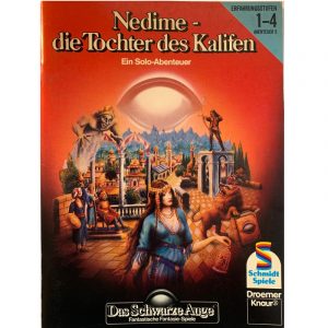 Nedime - die Tochter des Kalifen Abenteuer 005 DSA1 Das Schwarze Auge Soloabenteuer - Original von 1984