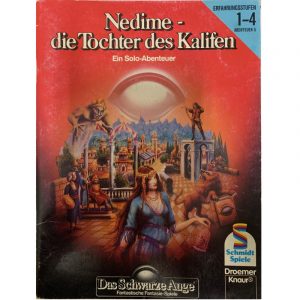 Nedime - die Tochter des Kalifen Abenteuer 005 DSA1 Das Schwarze Auge Soloabenteuer - Original von 1984