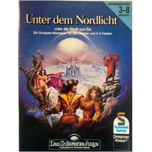Unter dem Nordlicht Abenteuer 006 DSA1 Gruppenabenteuer Das Schwarze Auge - Original von 1984
