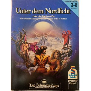 Unter dem Nordlicht Abenteuer 006 DSA1 Gruppenabenteuer Das Schwarze Auge - Original von 1984