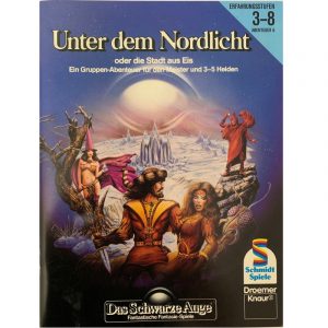 Unter dem Nordlicht Abenteuer 006 DSA1 Gruppenabenteuer Das Schwarze Auge - Original von 1984