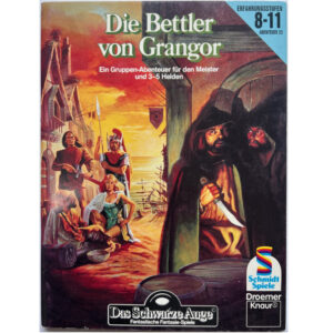 Die Bettler von Grangor Abenteuer 023 Gruppenabenteuer Das Schwarze Auge Regelversion DSA2 - Original von 1988