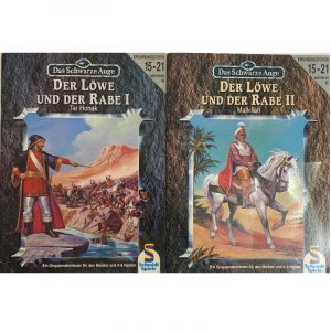 Das Schwarze Auge DSA Abenteuer 041 und 042 Der Löwe und der Rabe I und II DSA3 Gruppenabenteuer