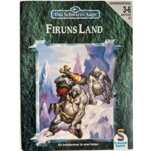 Firuns Land Abenteuer 062 - Soloabenteuer Das Schwarze Auge Regelversion DSA3
