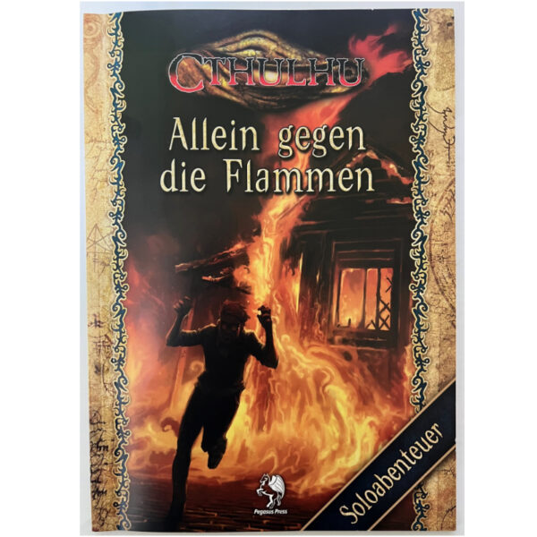 Allein gegen die Flammen - Soloabenteuer 1920s Neuengland Cthulhu von 2020