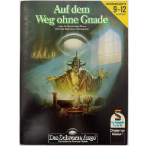 Auf dem Weg ohne Gnade - Abenteuer 004 Das Schwarze Auge Soloabenteuer für Magier - Original von 1985