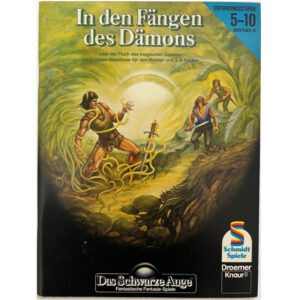 In den Fängen des Dämons Abenteuer 010 - Gruppenabenteuer Das Schwarze Auge Regelversion DSA1 - Original von 1985