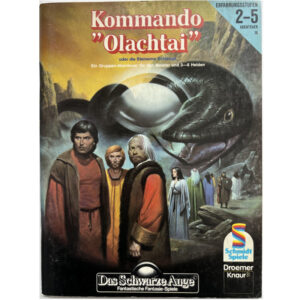 Kommando Olachtai Abenteuer 018 Gruppenabenteuer Das Schwarze Auge Regelversion DSA1 - Original von 1987