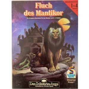 Fluch des Mantikor Abenteuer 021 DSA2 Gruppenabenteuer - Originalauflage von 1988