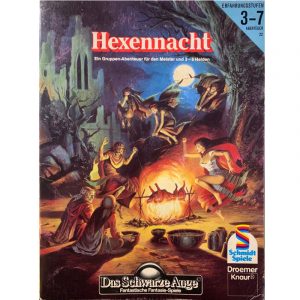 Das Schwarze Auge DSA Abenteuer 022 Hexennacht DSA2 - Gruppenabenteuer für Erfahrungsstufen 3 - 7
