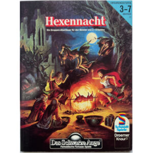 Hexennacht Abenteuer 022 DSA2 Gruppenabenteuer Das Schwarze Auge - Original von 1988