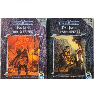 Das Schwarze Auge DSA Abenteuer 046 und 056 Das Jahr des Greifen I und II - Epische Orkkrieg-Kampagne