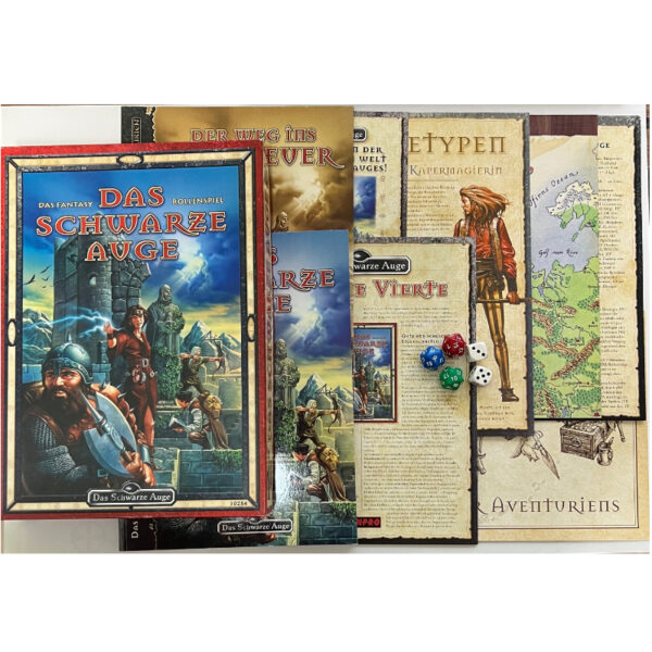 Das Schwarze Auge - Das Fantasy-Rollenspiel Basisregelwerk Regelversion DSA4 - Einsteigerbox