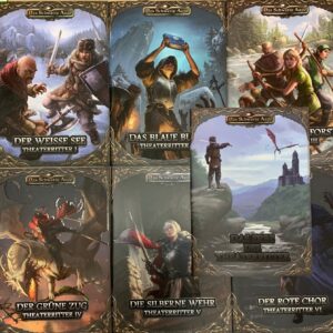 Theaterritter - Komplette Kampagne 6 Bände plus Quellenband Das Schwarze Auge Regelversion DSA5