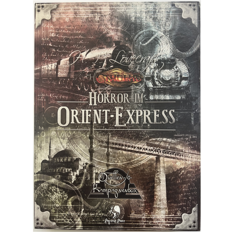 Horror im Orient-Express - Vierbändige Cthulhu Quellen- und Kampagnenbox von 2004