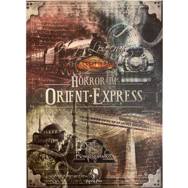 Cthulhu: Horror im Orient-Express - Vierbändige Kampagne in Box von 2004 London Von Paris in die Alpen