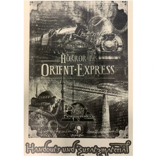 Horror im Orient-Express - Vierbändige Cthulhu Quellen- und Kampagnenbox von 2004 - Komplett im Original