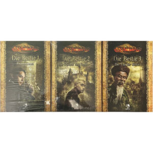 Die Bestie - komplette 3-teilige Kampagne rund um den Globus Cthulhu 1920s - 2 Bände OVP - Sammlerstücke
