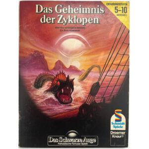 Das Geheimnis der Zyklopen - Abenteuer 003 Das Schwarze Auge DSA1 Soloabenteuer - Originalausgabe von 1985