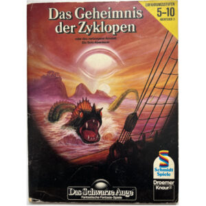 Das Geheimnis der Zyklopen - Abenteuer 003 Das Schwarze Auge DSA1 Soloabenteuer - Originalausgabe von 1985
