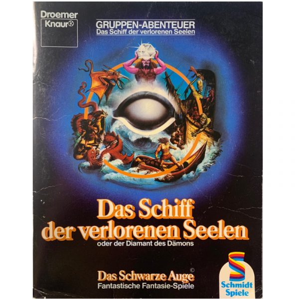 Das Schwarze Auge DSA Abenteuer 003 Das Schiff der verlorenen Seelen - Originalausgabe von 1984