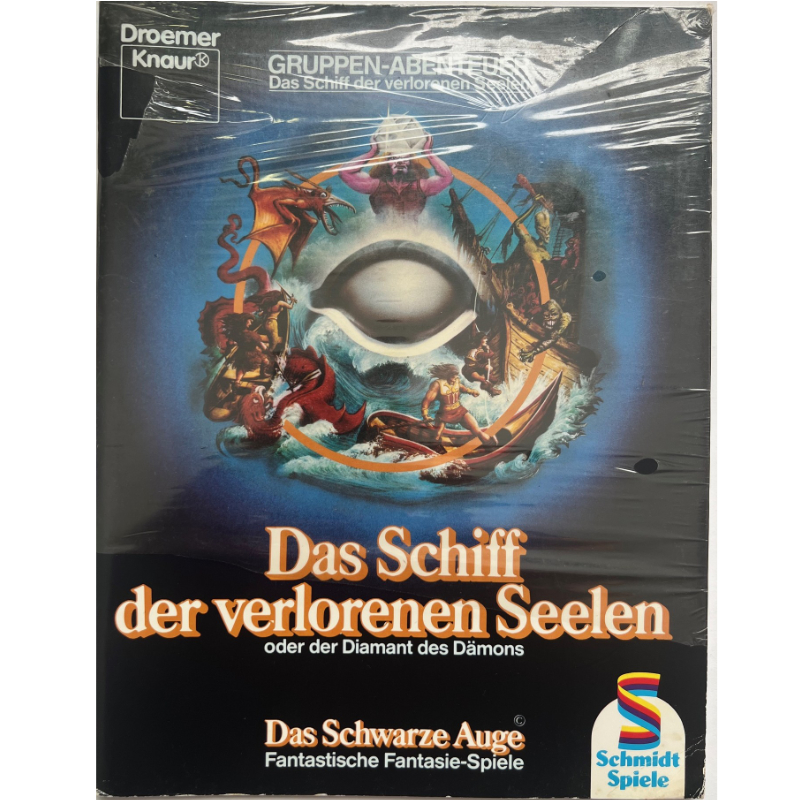Das Schiff der verlorenen Seelen Abenteuer 003 DSA1 Gruppenabenteuer Das Schwarze Auge Originalausgabe von 1984
