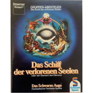 Das Schiff der verlorenen Seelen Abenteuer 003 DSA1 Gruppenabenteuer Das Schwarze Auge Originalausgabe von 1984