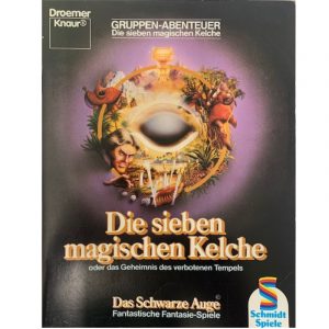Die sieben magischen Kelche Abenteuer 004 DSA1 Gruppenabenteuer Das Schwarze Auge - Originalausgabe von 1984