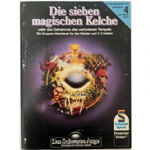 Die sieben magischen Kelche Abenteuer 004 DSA1 Gruppenabenteuer Das Schwarze Auge - Originalausgabe von 1984