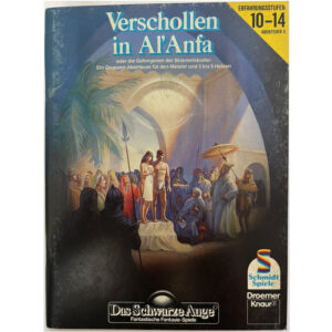 Verschollen in Al'Anfa Abenteuer 005 DSA1 Das Schwarze Auge Gruppenabenteuer - Original von 1985