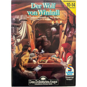 Der Wolf von Winhall Abenteuer 008 DSA2 Gruppenabenteuer Das Schwarze Auge - Original von 1988