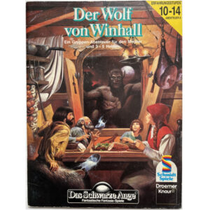 Der Wolf von Winhall Abenteuer 008 DSA2 Gruppenabenteuer Das Schwarze Auge - Original von 1988