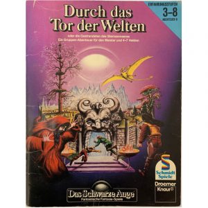Durch das Tor der Welten Abenteuer 008 DSA1 Gruppenabenteuer Das Schwarze Auge - Originalausgabe 1984