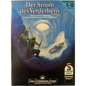 Der Strom des Verderbens Abenteuer 009 DSA1 Gruppenabenteuer Das Schwarze Auge - Originalausgabe von 1985