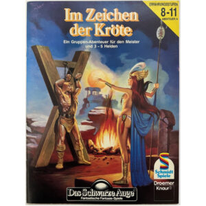 Im Zeichen der Kröte Abenteuer 014 Gruppenabenteuer Das Schwarze Auge Regelversion DSA2 - Original von 1988