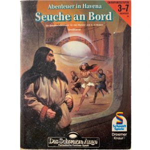 Das Schwarze Auge DSA Abenteuer 019 Seuche an Bord - Gruppenabenteuer Regelversion DSA1